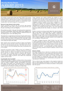Market Review - August 2013